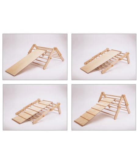 Triangle de Pikler pliable, triangle d'escalade Montessori